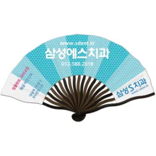 독판 한지 S부채 20cm