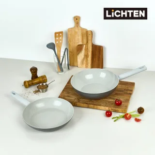 리히텐 세라믹 딥그레이 IH 후라이팬 28CM