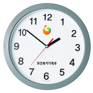 280-병원용(회색)무소음벽시계