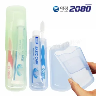 뉴_다기능컵_애경2080칫솔+2080치약 오리지널 2종