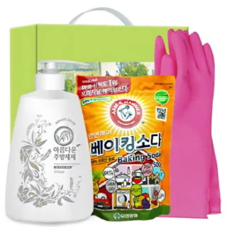 친환경 아름다운주방세제500펌프 베이킹소다500리필 고