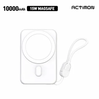 엑티몬 숏 스트랩15W 고속 맥세이프 보조배터리1000