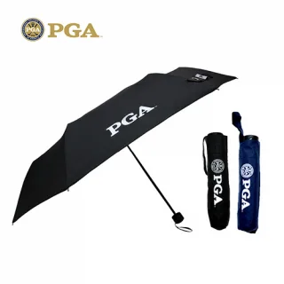PGA 3단 무지 수동우산