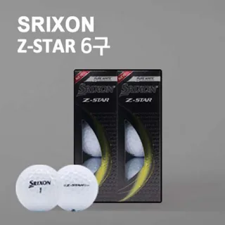 New 스릭슨 Z star 6구(3pc) 스릭슨 골프공