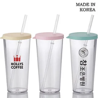 [맘젬] 베이직스트로우 컵 670ml