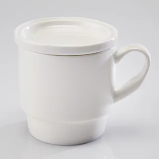 키친필 레고 화이트 뚜껑머그 330ml