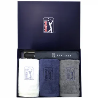 PGA 3단70완자무지+190g호텔타올 3P 세트(소)