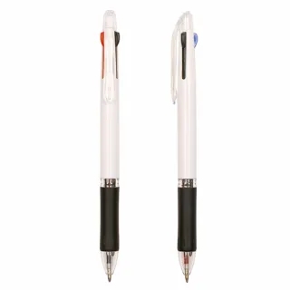 밀룩스 3색펜 (화이트) 0.7mm