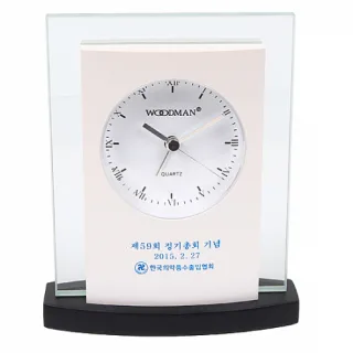 우드탁상 시계 AP-220