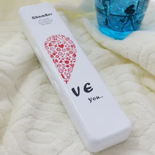 휴대용 칫솔살균기 러브커플B(핑크)