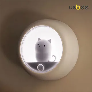 유즈비 고양이 센서등