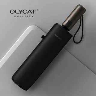 OLYCAT 10K 대형 우드그립 3단 자동우산