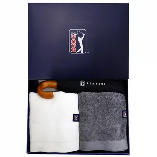 PGA 3단자동 블랙우드핸들+260g 코마사타올 2P 