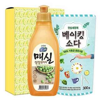 친환경 참그린매실300용기 베이킹소다300리필 2종