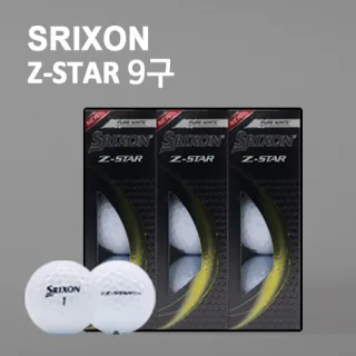 New 스릭슨 Z star 9구 (3pc) 스릭슨 골프