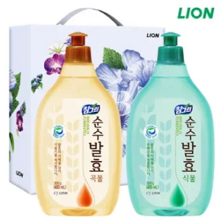 친환경 참그린곡물500용기 식물500용기 2종