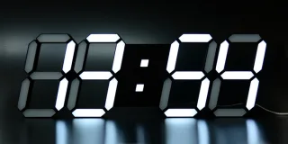 루나리스 3D LED 벽 시계