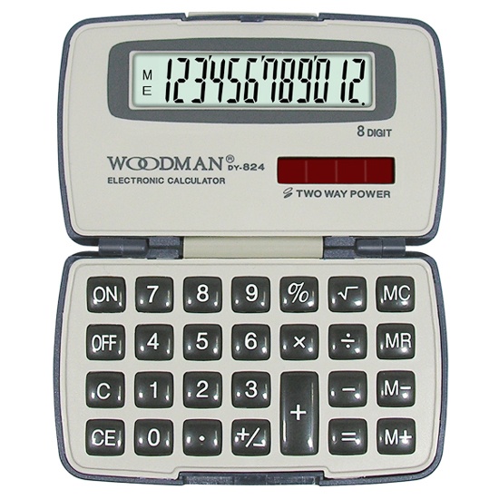 WOODMAN 계산기 824 
