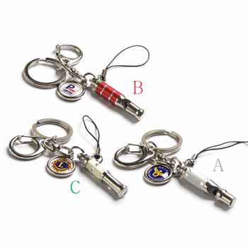 호신용피리키홀더/핸드폰줄(A, B, C)