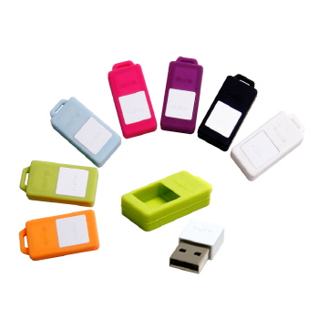 실리콘사각 USB메모리 4~64GB