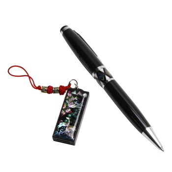 자개볼펜+하디 USB메모리 세트 4G/8G/16G/32