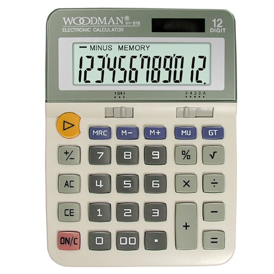 WOODMAN 계산기 816 
