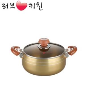 러브키친 경질양수냄비 18cm