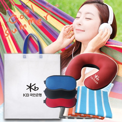 쿨써머 피크닉 3종세트 - 스무드목쿠션- 투톤