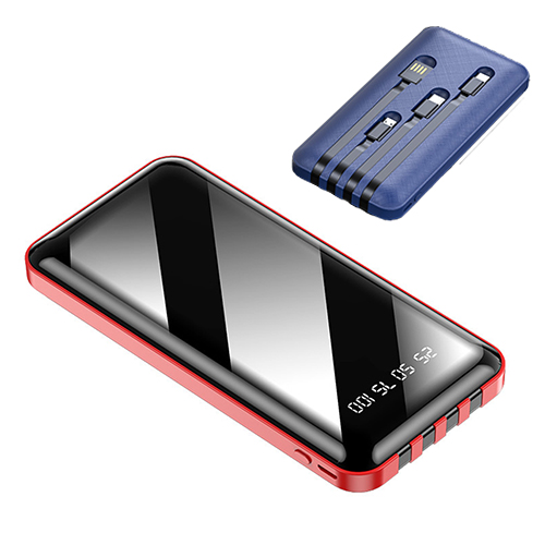 고속충전 보조배터리 케이블일체형 10000mAh (동시충전가능)