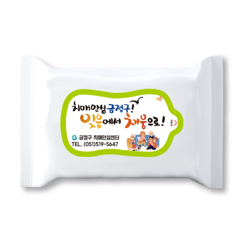 35매 백색 물티슈