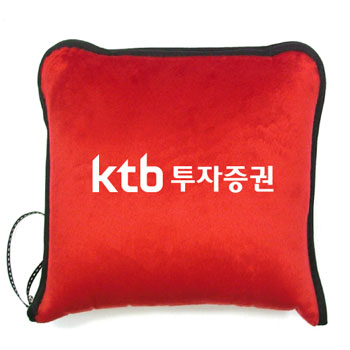 벨벳커버쿠션 中