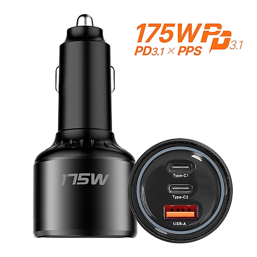 UM2 차량용 175W 3포트 고속 충전기 UMCH175W