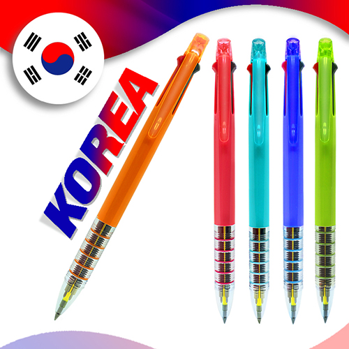 (국산)코리아5링니들형광2+1 (흑,적니들+형광겔)
