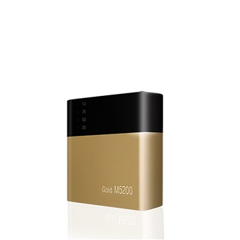 [MAX] 삼성 정품 셀 휴대용 보조배터리 골드 M5200