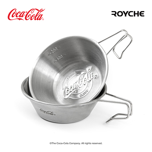 로이체 캠핑용품 코카콜라 캠핑 시에라 컵 300ml