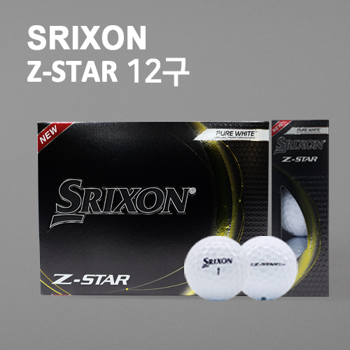 New 스릭슨 z star 12구(3pc) 스릭슨 골프