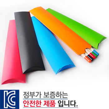 원목컬러연필 종이케이스5p