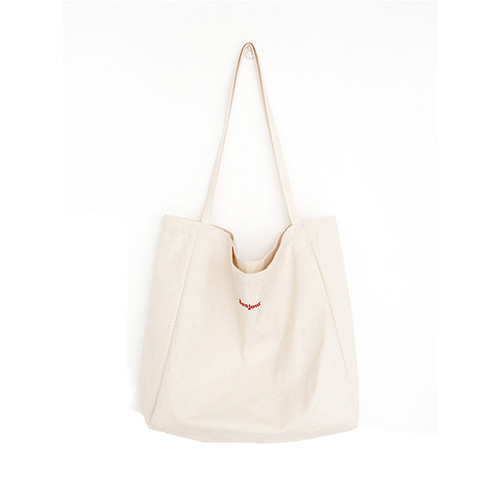 서유럽풍 레터링 에코백 (35*38cm)