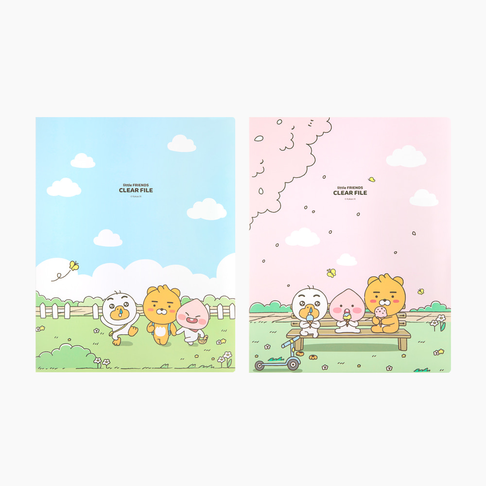 [카카오프렌즈] 리틀프렌즈 40P 클리어파일