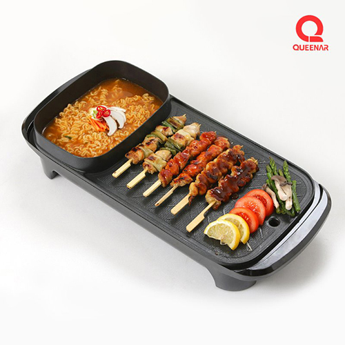 퀸나 2 in 1 멀티 전기 그릴