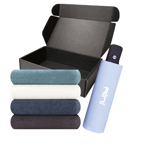송월 양우산 선물세트 7(송월 향균 무지 150g+3단 자동양우산 R-1