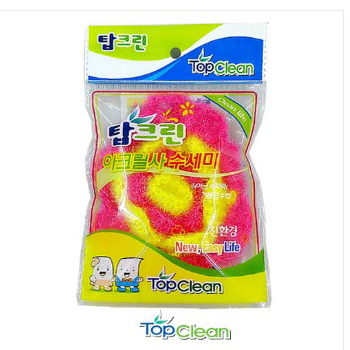 수제 꽃 수세미(아크릴)