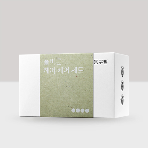 동구밭 올바른 헤어 케어 세트 