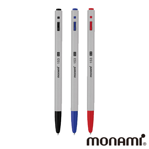 모나미 153 볼펜 (0.5mm/0.7mm/1.0mm) 