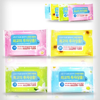 이슬 물티슈 (10매)