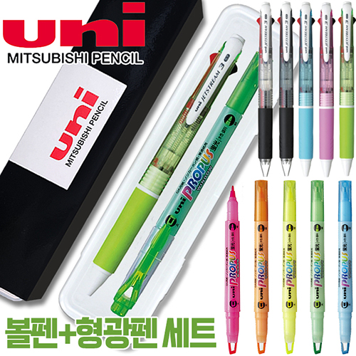 uni 제트스트림 3색펜 0.7mm + 프로퍼스 윈도우