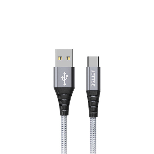 JETTSE C-type 고속 메탈 데이터 케이블 JTS-MFCTY120