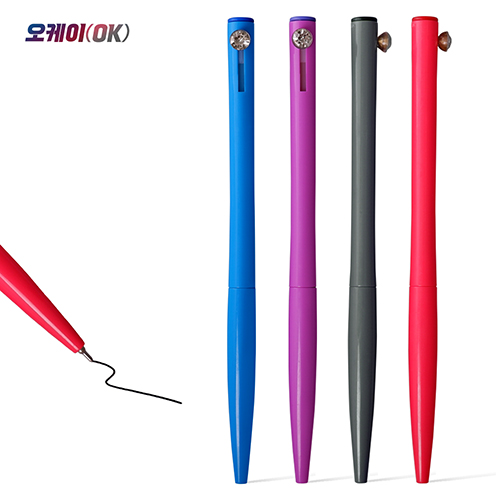 오케이 큐빅볼펜 0.7mm 1P