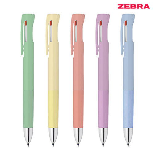 [제브라] 블렌 3색 스모키 볼펜 0.5mm 1P
