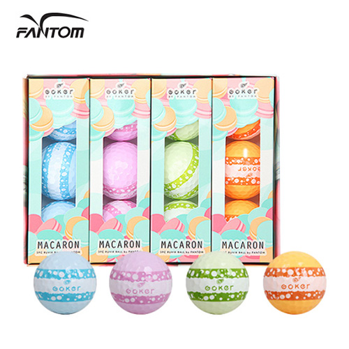 고커 마카롱 3피스 12구 골프공 (Macaron)